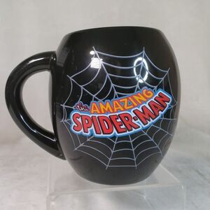 The Amazing Spiderman Coffee Mug Cup 18 oz. Marvel Comics Vandor Black / Red